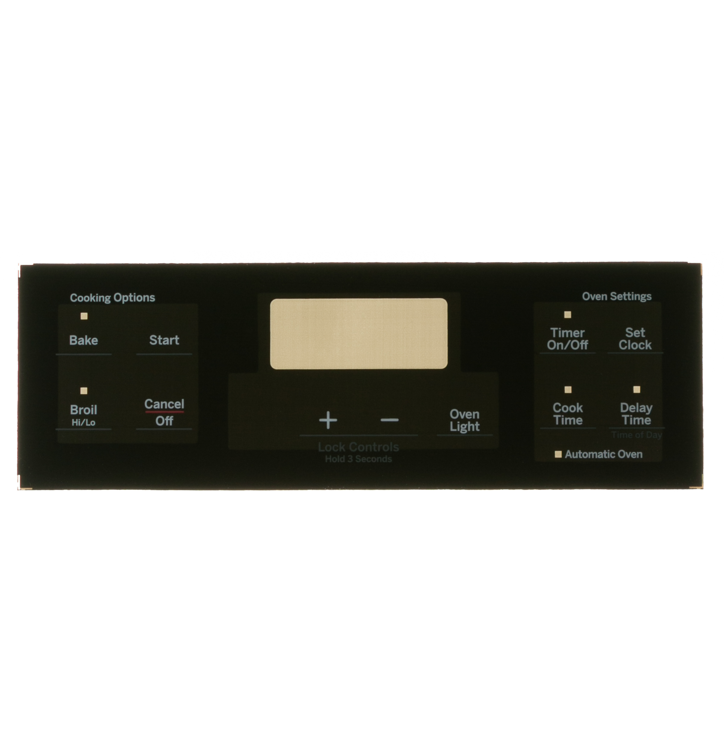 WB07X26700 GE Oven Overlay T09 Reliable Parts