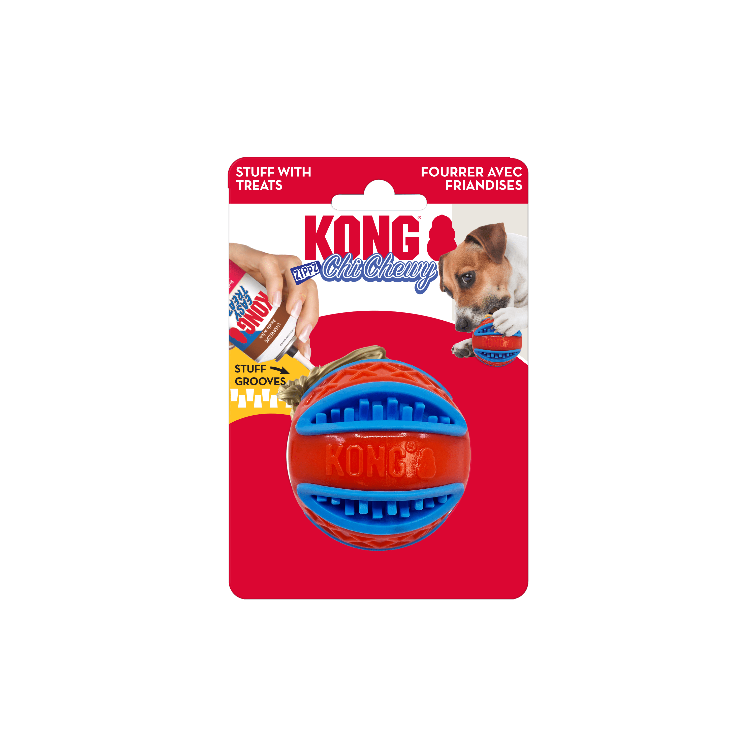 ChiChewy Zippz Ball KONG Company