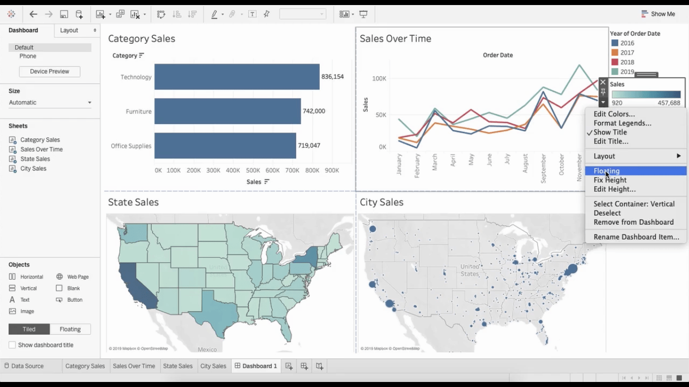 Tableau Dashboard
