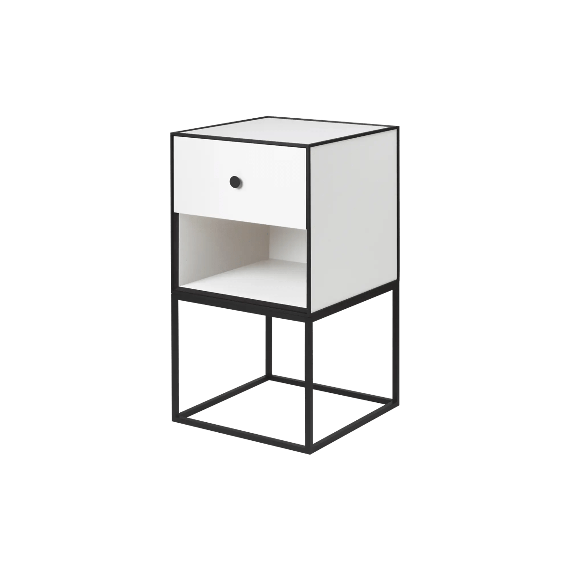 Audo Frame 35 w. 1 Drawer White