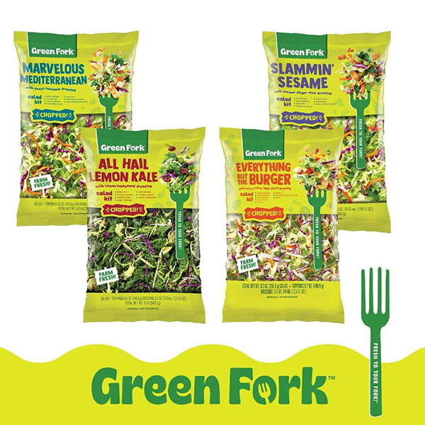 Boskovich Fresh Food Group Launches New Green Fork Salad Kits; Deep