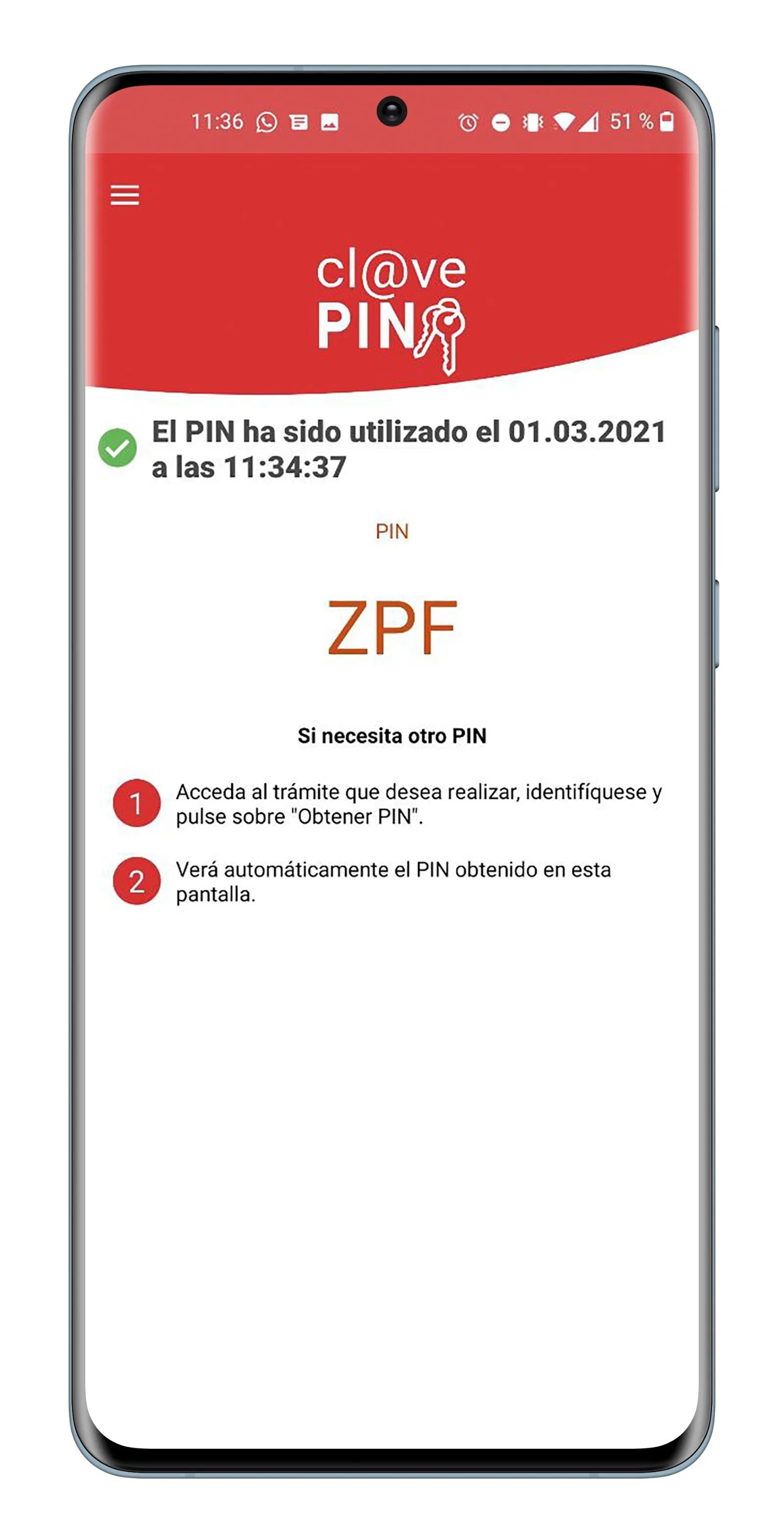 Clave PIN en Android qué es, registro, activar, descargar,...