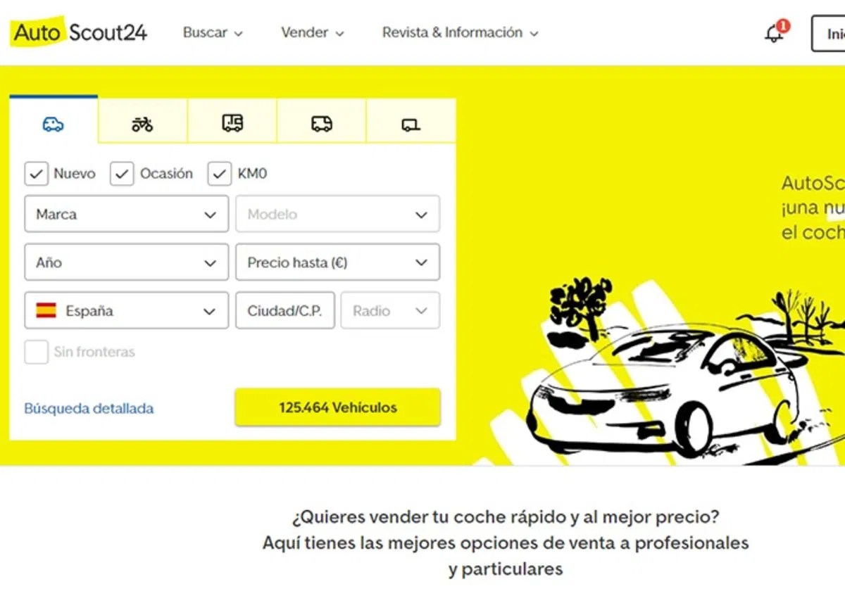 retroceder Tacón Restringido webs para vender coches curva mezcla trompeta