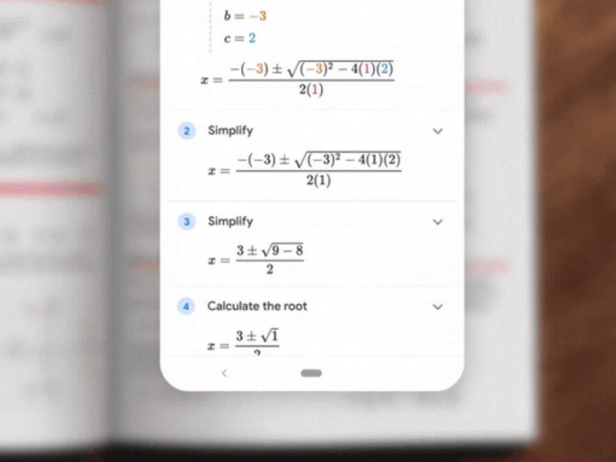 Cómo resolver ecuaciones con Google Lens usando la cámara del móvil