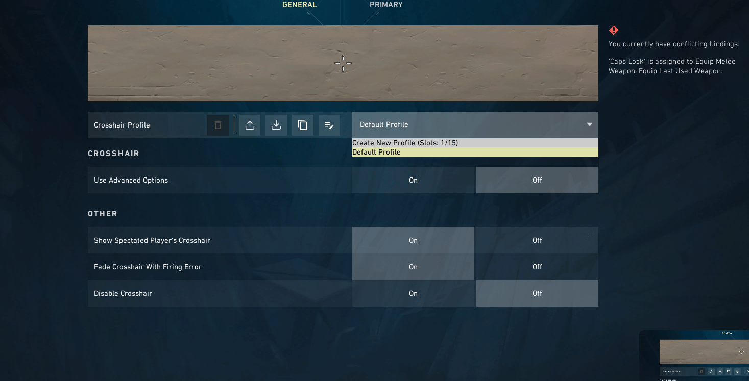 Valorant removed all of my crosshairs? - VALORANT