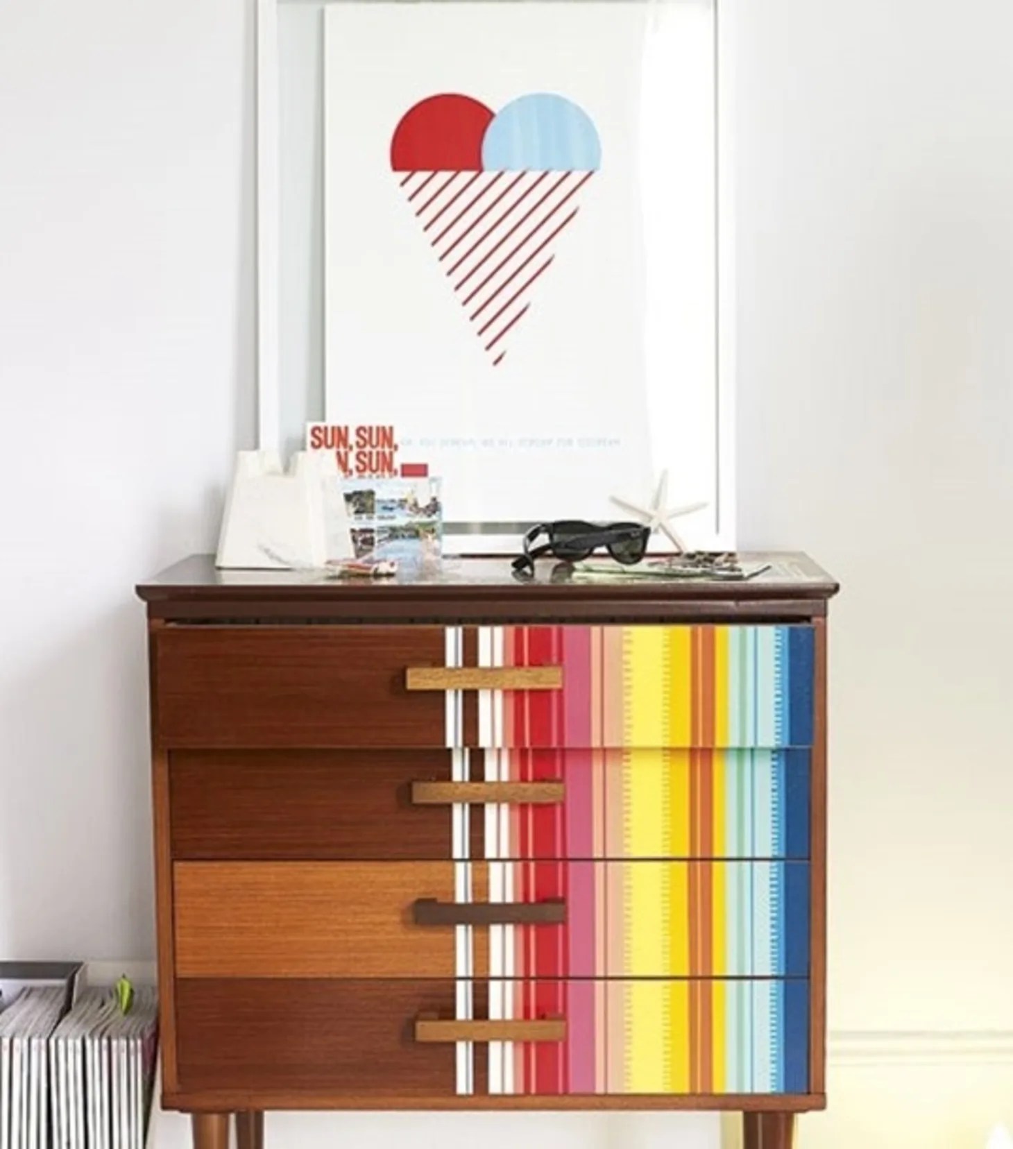 9 Easy Ways to Transform Your Furniture with Washi Tape Apartment Therapy