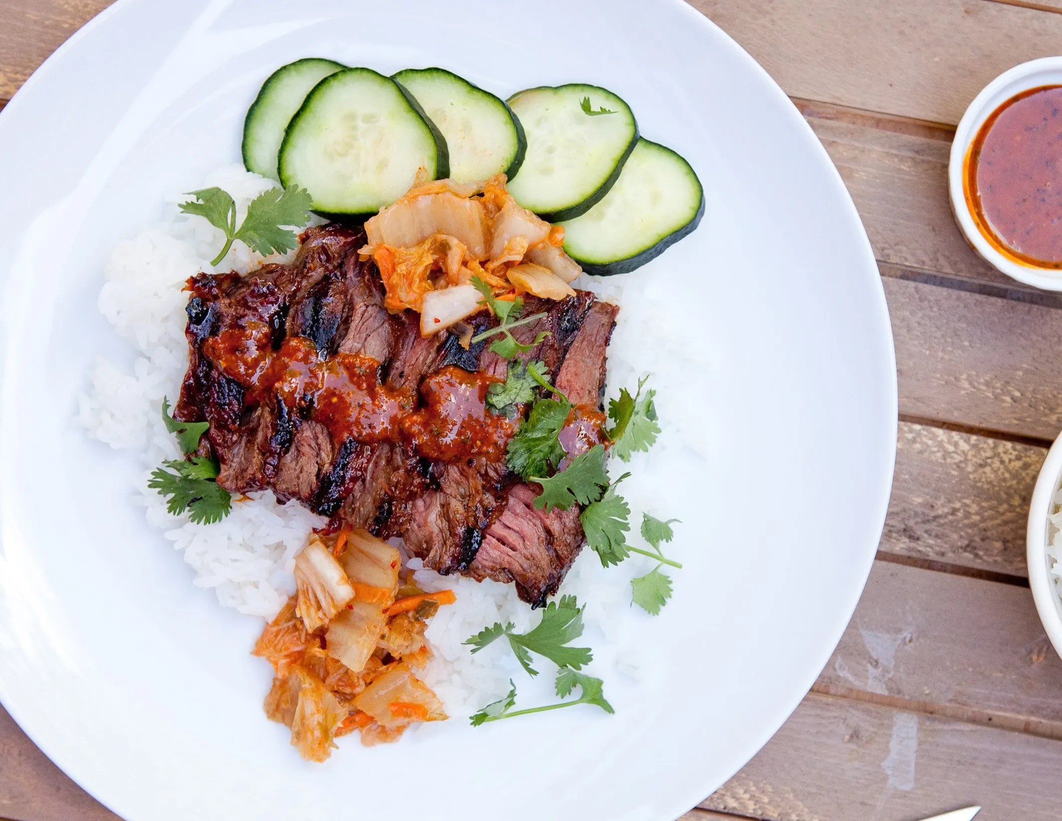 Recipe Korean BulgogiStyle Grilled Steak Kitchn