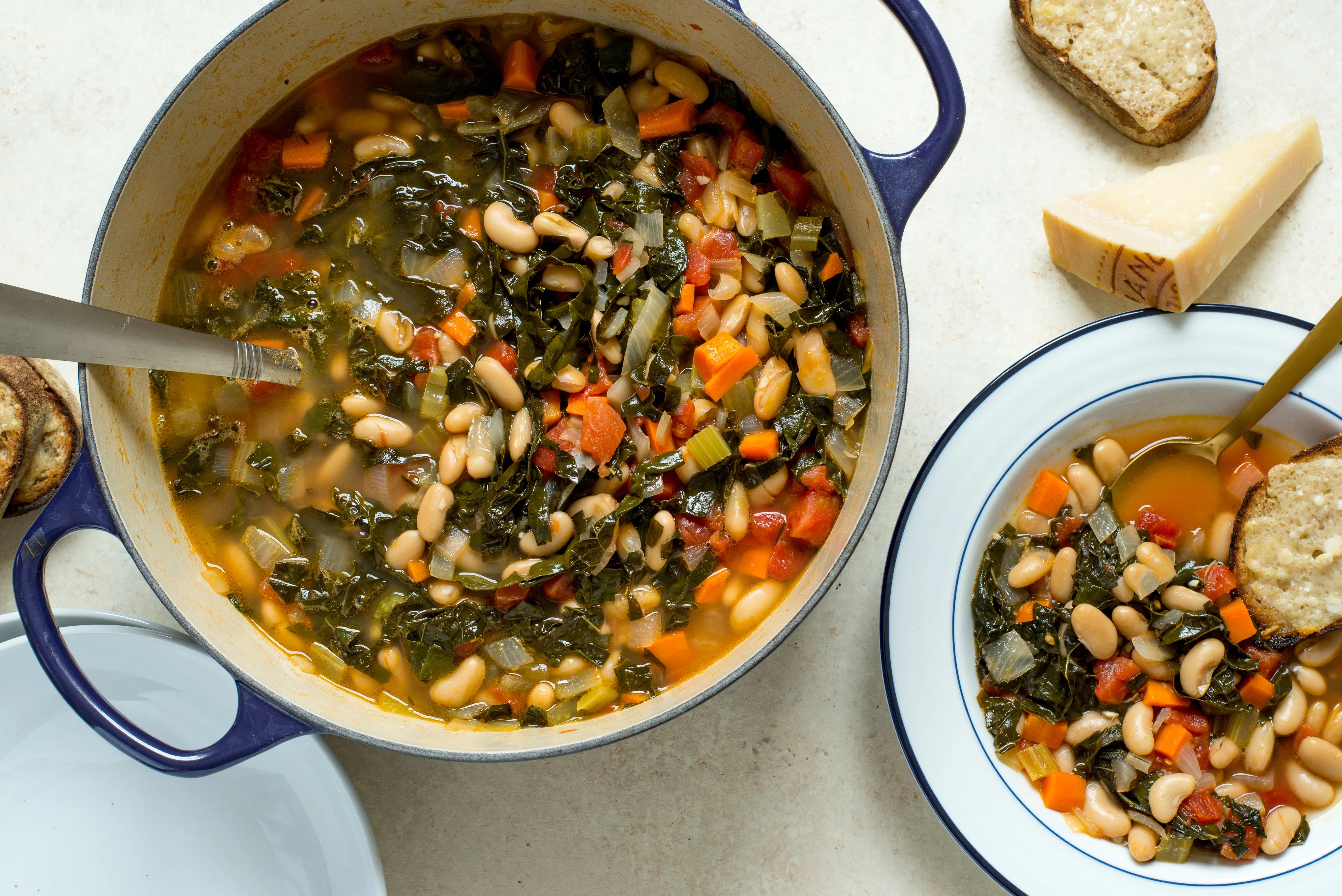 Recipe Kale and Cannellini Bean Stew Kitchn
