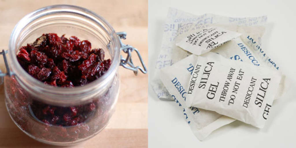 Tip Reuse Silica Gel Packets in the Kitchen Kitchn