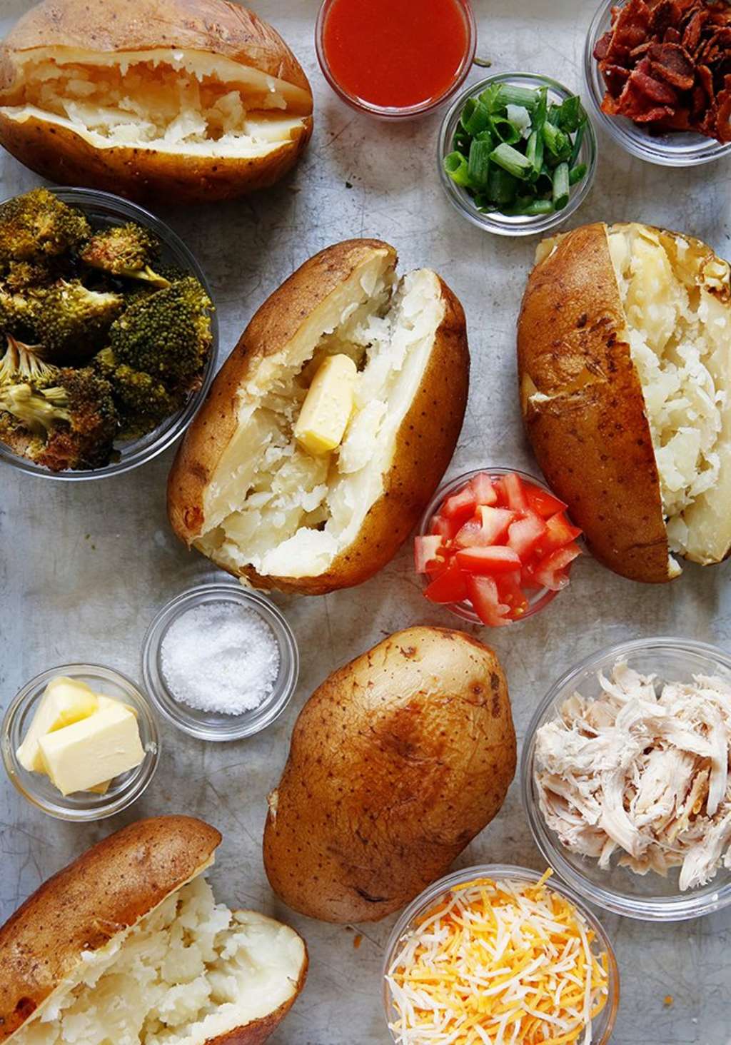 Dinner for a Crowd SlowCooker Baked Potato Bar Kitchn