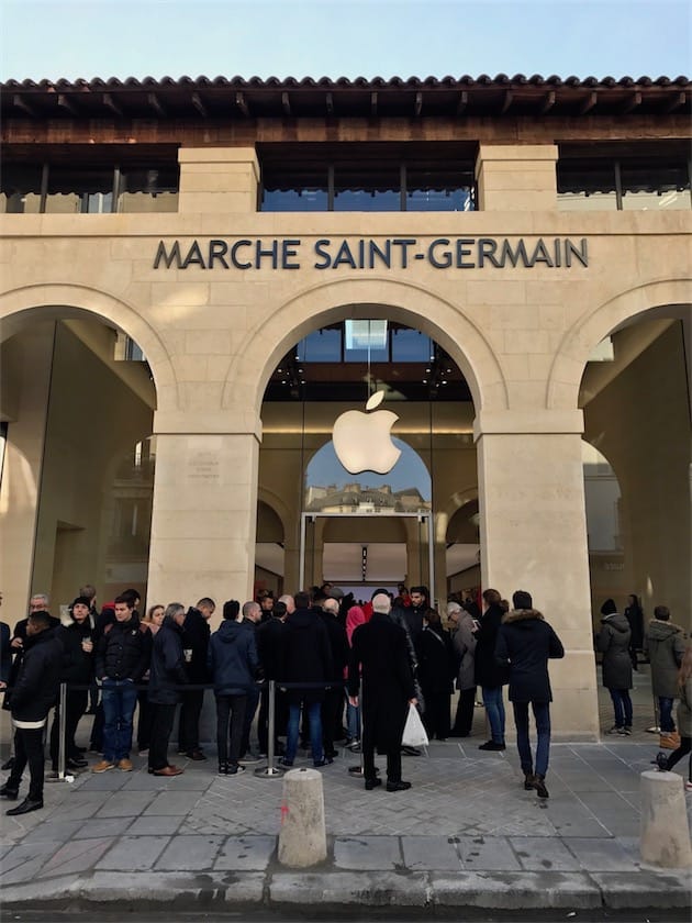 Ouverture de l'Apple Store du Marché SaintGermain en images