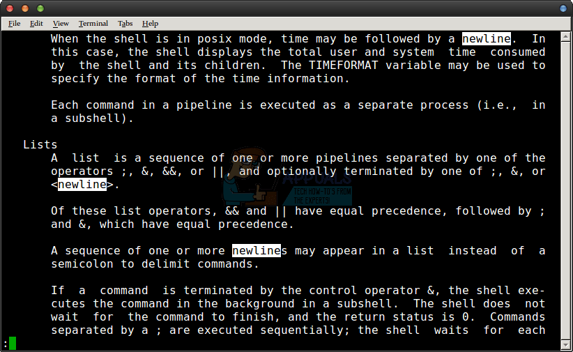 How to Search for Strings in man Pages