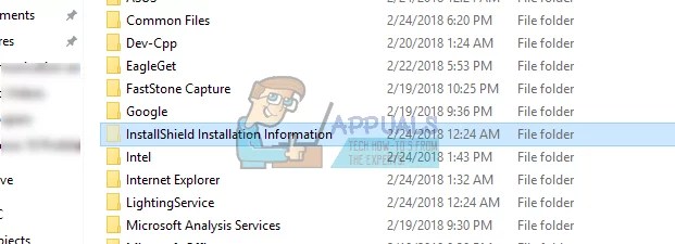 What is InstallShield Installation Information and can it be deleted?