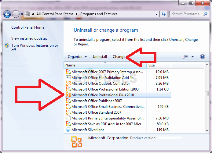Repair office program using control panel sosrock