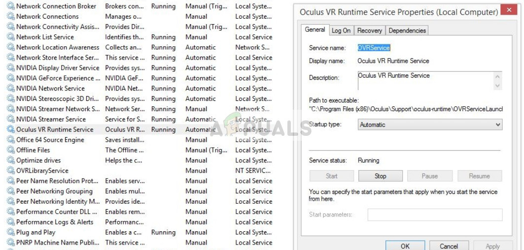 Fix Can't Reach Oculus Runtime Service