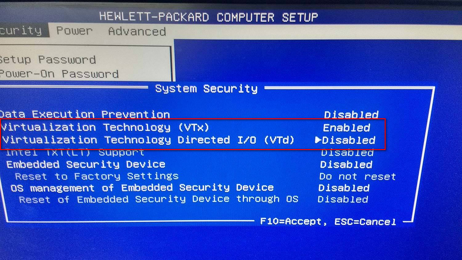 VTX is Disabled in the Bios for All CPU Modes [5 Easy Methods]