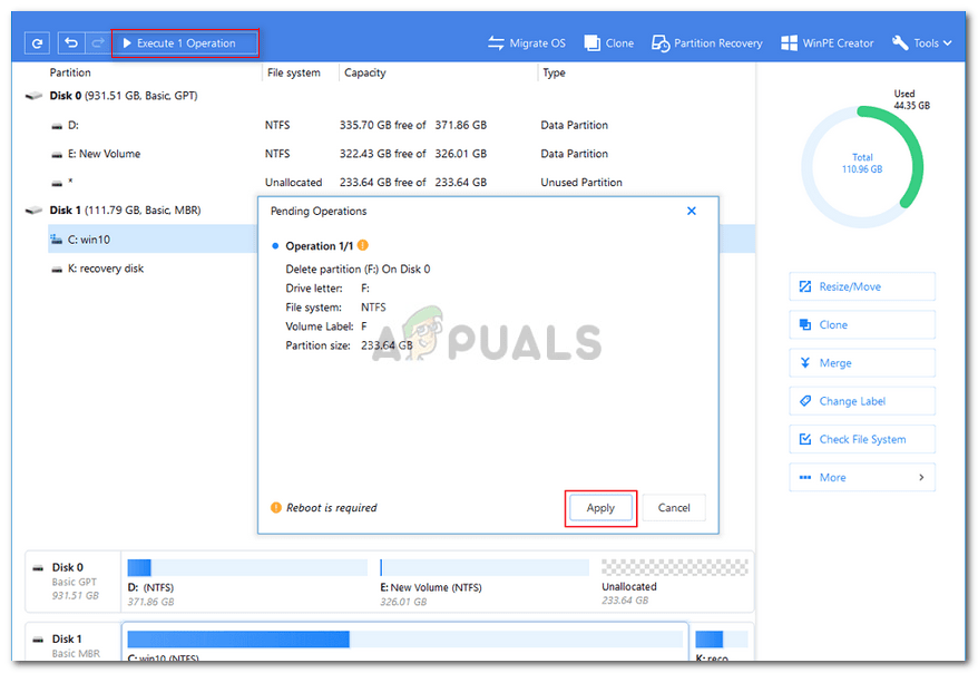 Fix Can't Delete Partition on Windows
