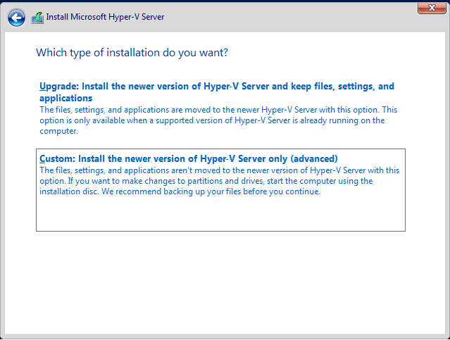 How to install HyperV 2019 Server Core?