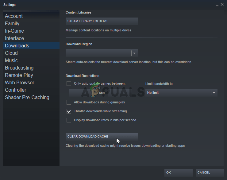 How To Fix The Steam Stuck On Allocating Disk Space On Windows? - Appuals.com