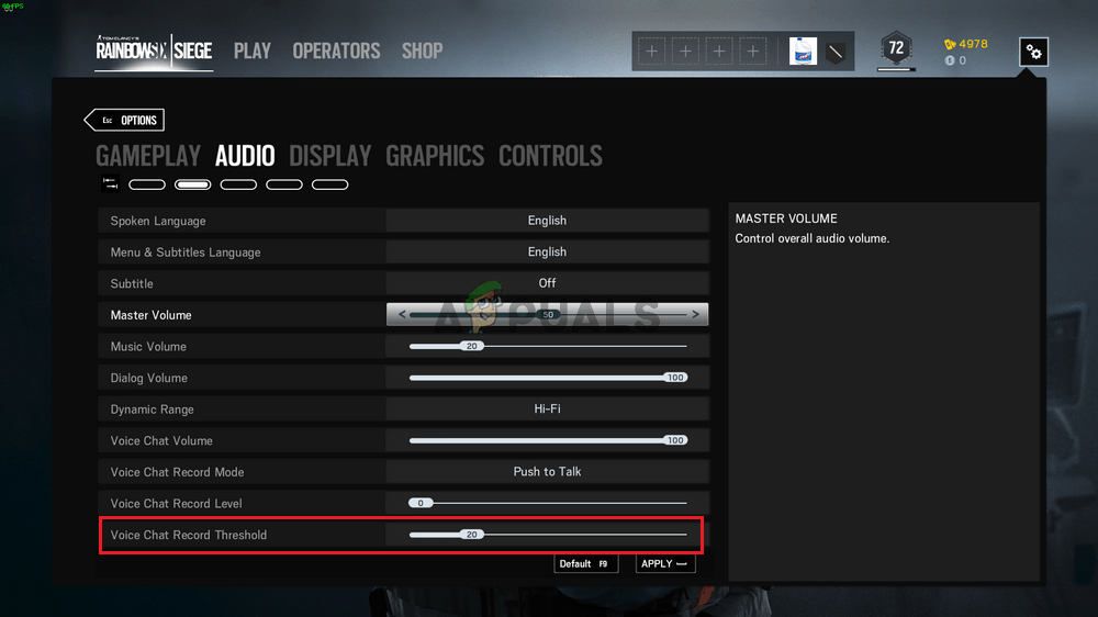 How to Fix the Rainbow Six Siege Voice Chat not Working on Windows?