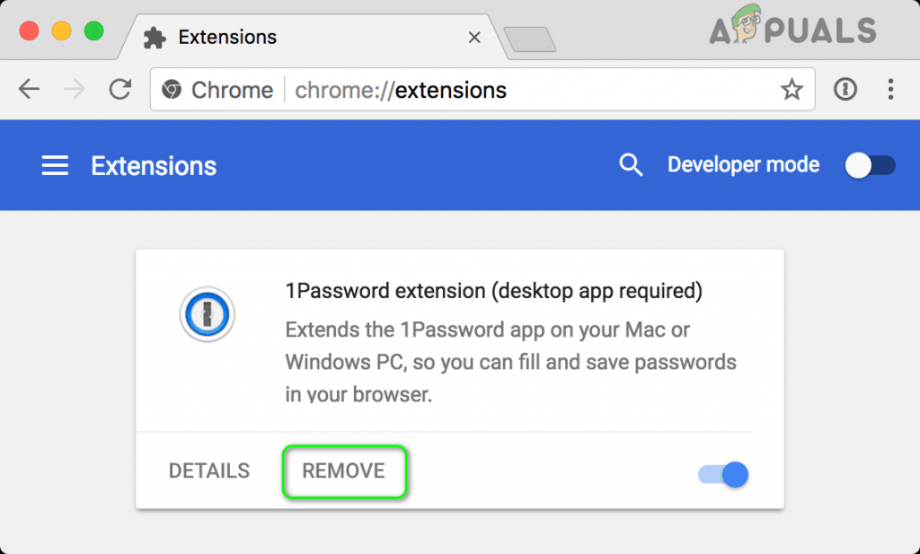 1Password Chrome Extension not Working [SOLVED]