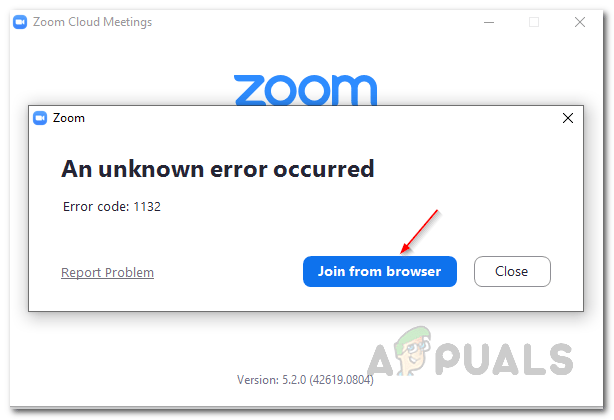 How To Fix Zoom Error Code 1132? - Appuals.com