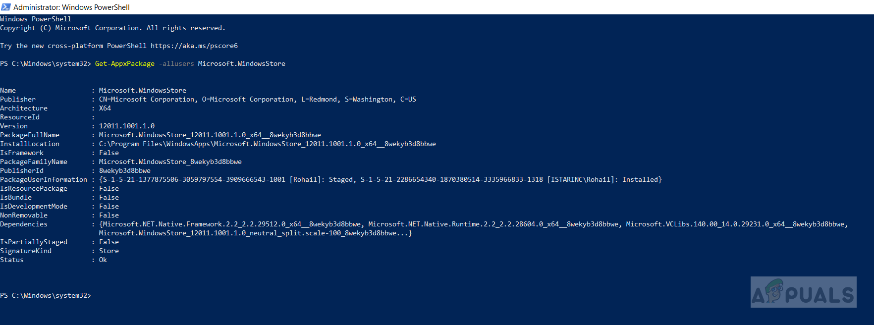 I can't find or install an app from Microsoft Store