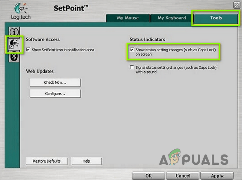 How To Turn Off The Caps Lock On Screen Notifications In Windows 10
