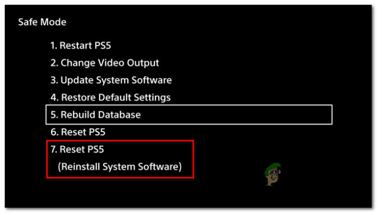 How to Fix PS5 Error Code CE1082551