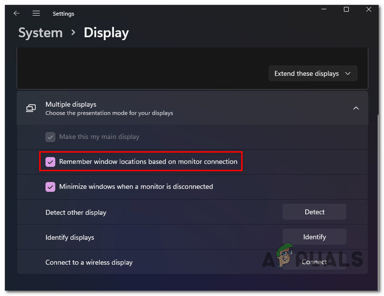 How to Disable or Enable 'Remember Window Locations' on Windows 11