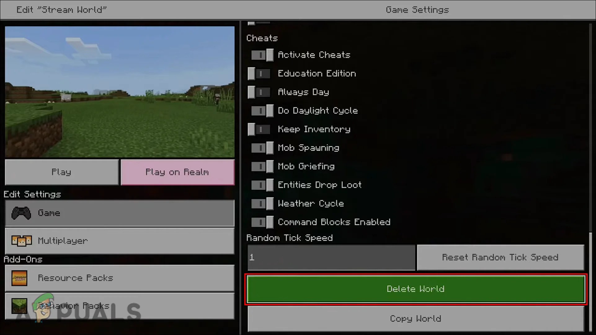 How to Delete World in Minecraft Easily?