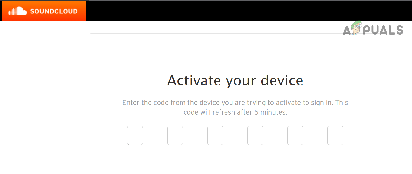 Activate SoundCloud on Android, Smart TV, Console and Others