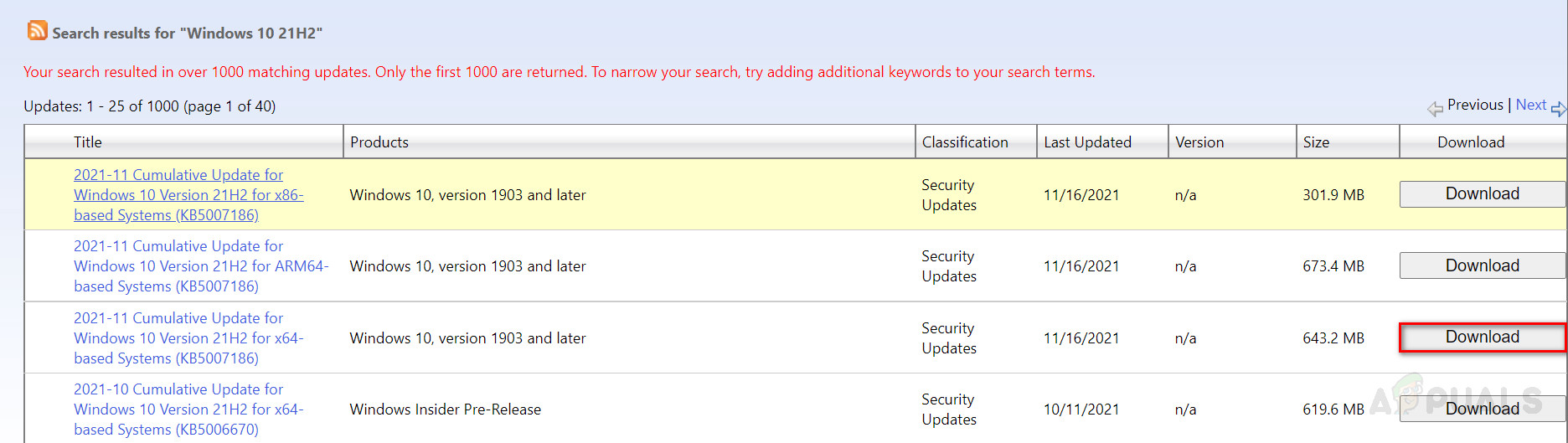 Command-line switches for Microsoft software update packages
