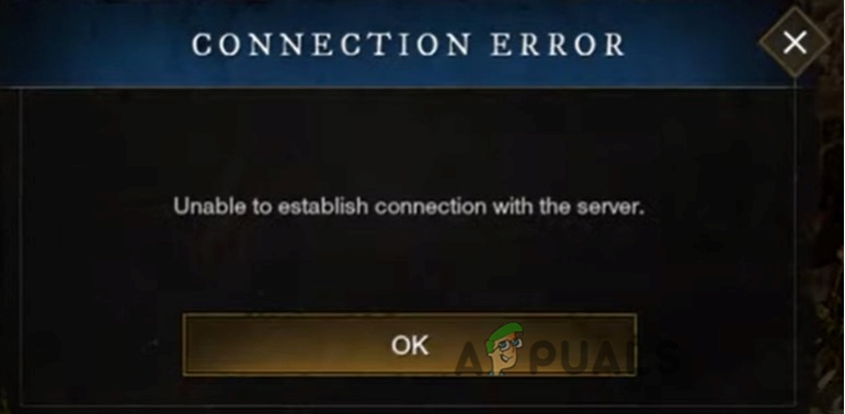 Fix "Unable to establish connection with the server" on New World