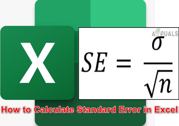 How to Calculate Standard Error in Excel?