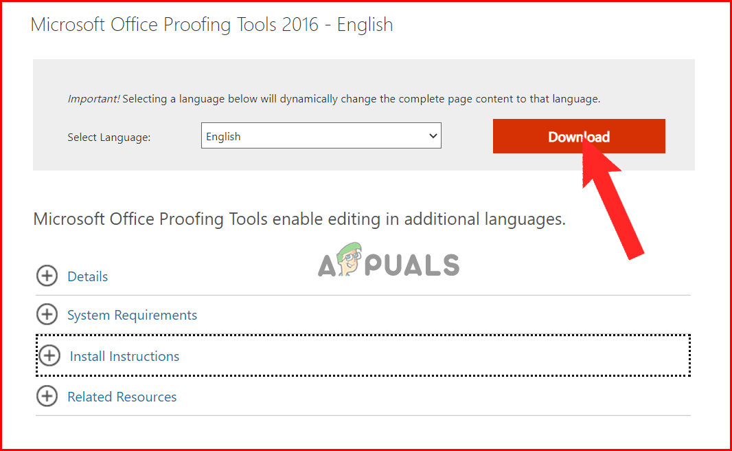 How to Fix Missing Proofing Tools on Microsoft Word?