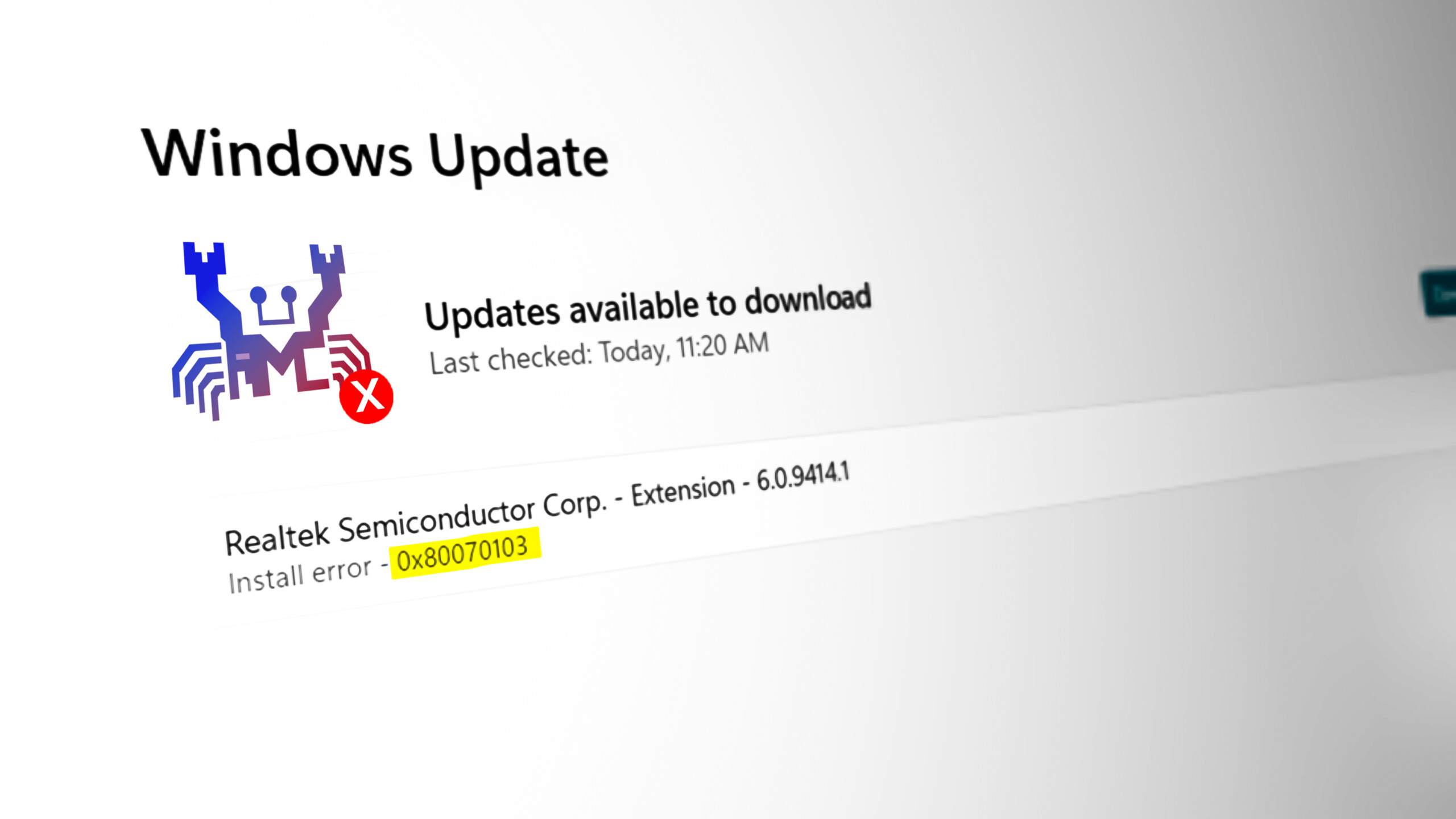 Fix Realtek Semiconductor Corp. Extension Unable to Install