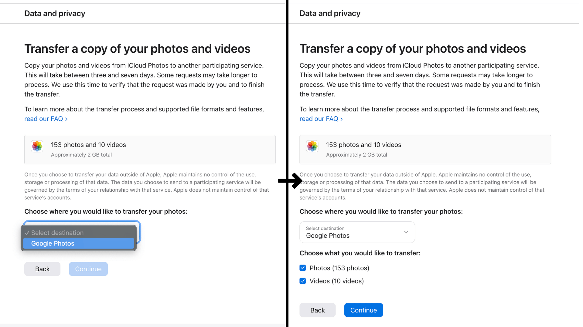 How to Import Your iCloud Photos to Google Photos [2024]