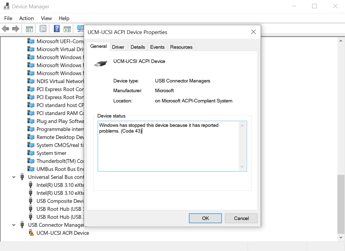 How to Fix UCMUCSI ACPI Device Driver Error in Windows?