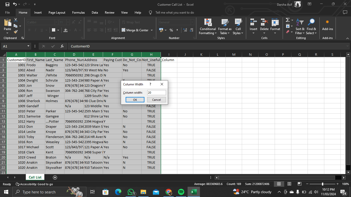 How to Make All Cells the Same Size in Excel [4 Easy Steps]