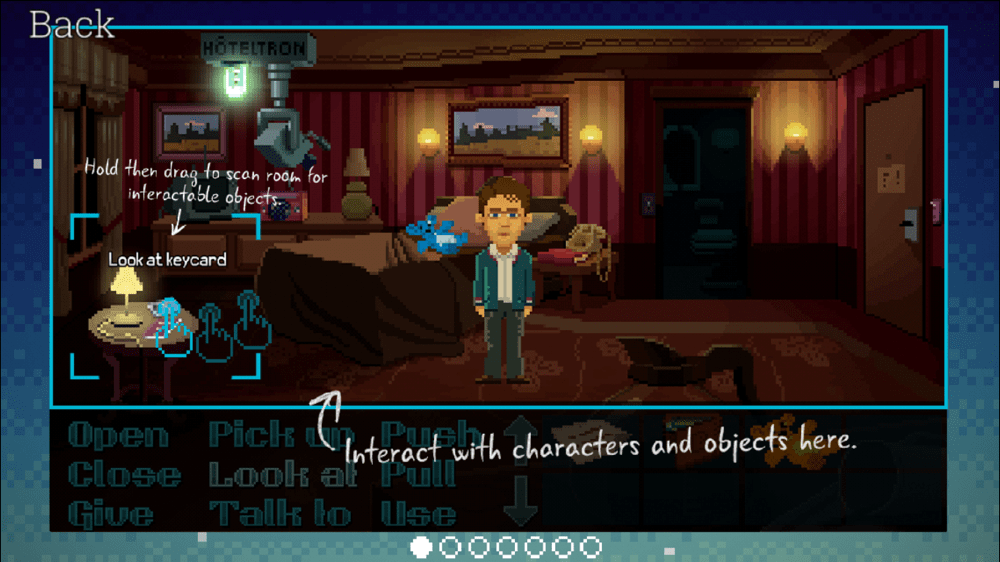Thimbleweed Park Touch Controls Guide and Tips AppUnwrapper
