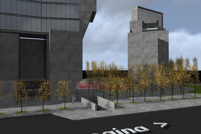 progetto della nuova sede del dipartimento di prevenzione della asl ba