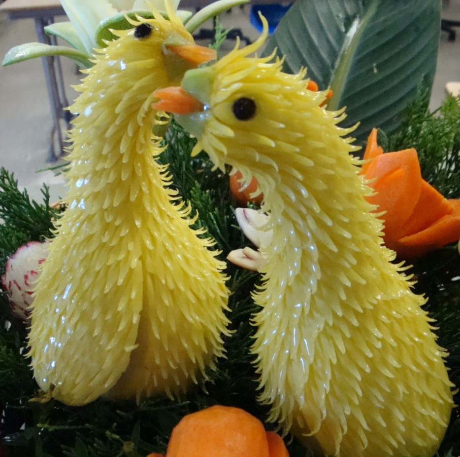 24 Incredible 100 Edible Food Carvings Architecture & Design