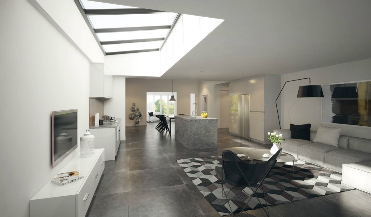 23 Open Concept Apartment Interiors For Inspiration