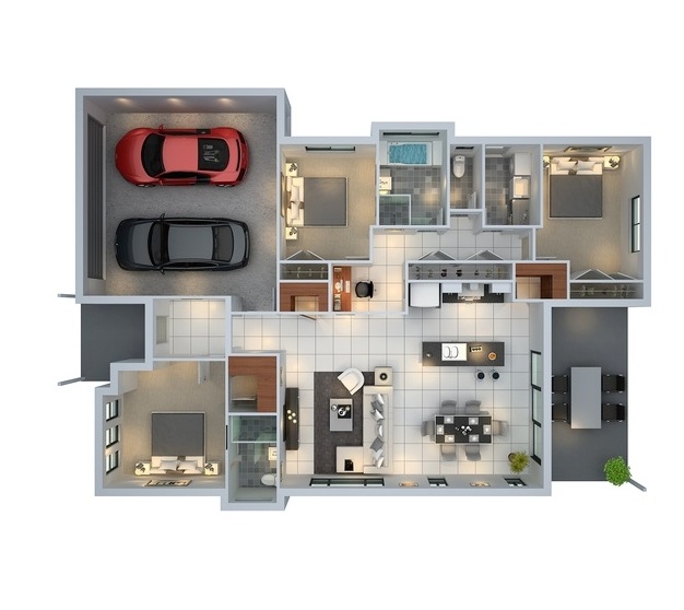 Check spelling or type a new query. 50 Three 3 Bedroom Apartment House Plans Architecture Design