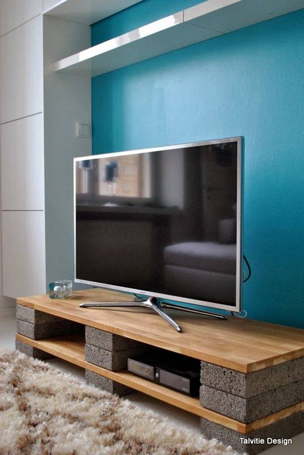 Awesome Home Projects Created From Concrete Cinder Blocks