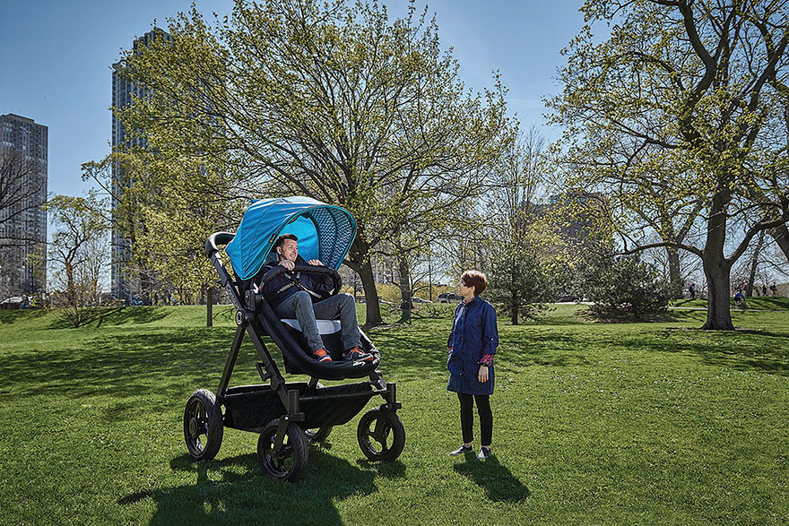 Company Invents Stroller For Grown Ups To Test Ride