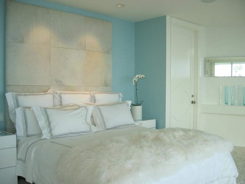 Robin Egg Blue Bedroom
