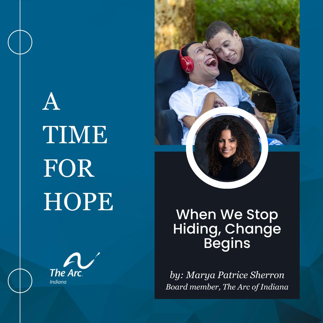 When We Stop Hiding, Change Begins The Arc of Indiana