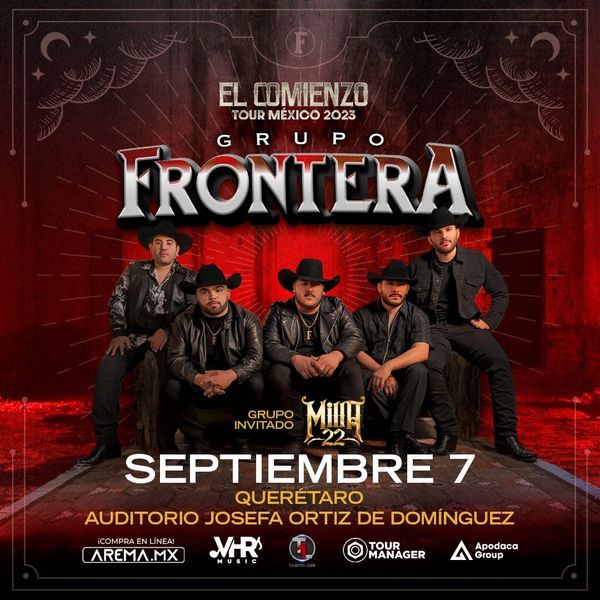 Grupo Frontera AREMA Ticket